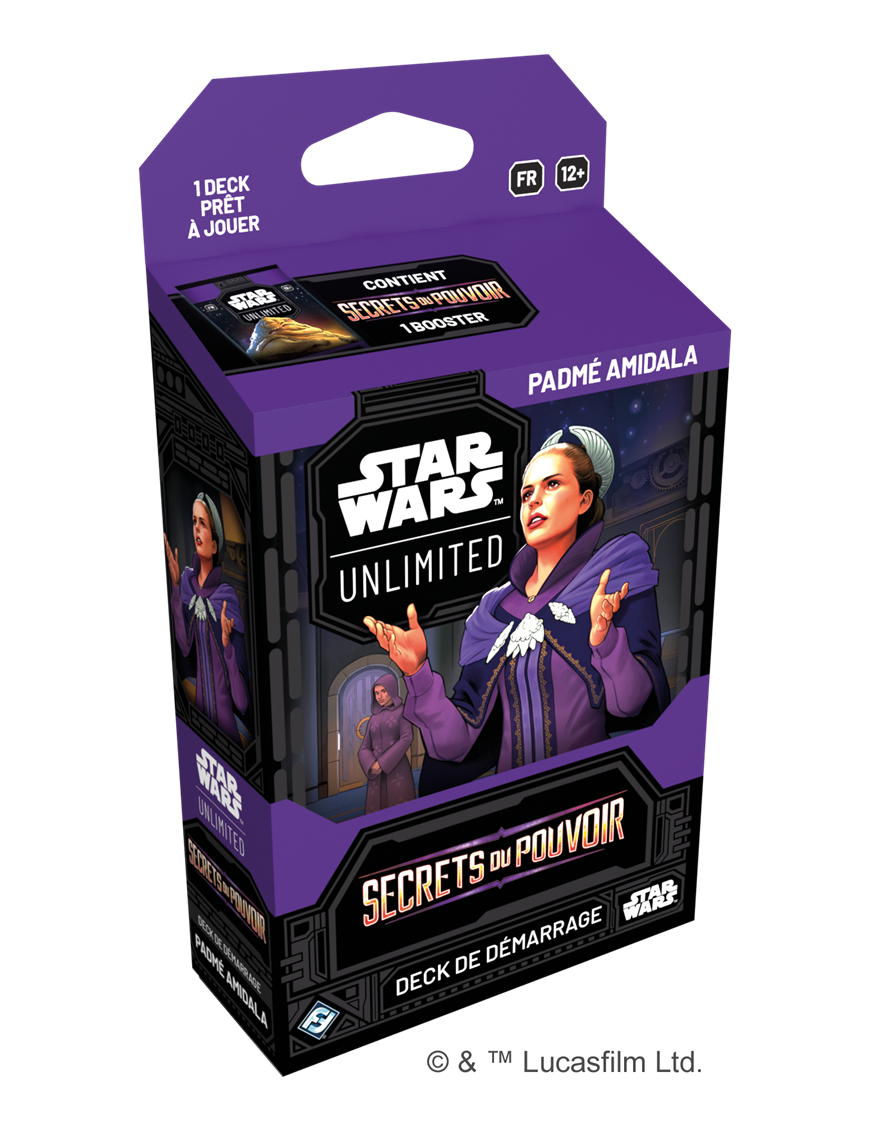 Star Wars Unlimited Secrets Du Pouvoir Deck Padme Amidala FR FFG