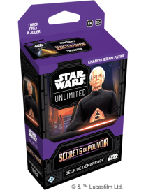 Star Wars Unlimited Secrets Du Pouvoir Deck Chancelier Palpatine FR FFG