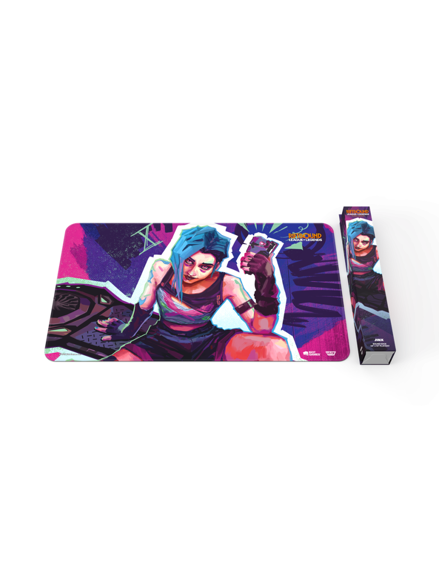 Playmat Riftbound : League of Legends TCG Tapis de Jeu Jinx