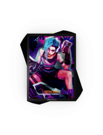 Sleeves Riftbound : League of Legends TCG 100 Protege cartes Standard Jinx