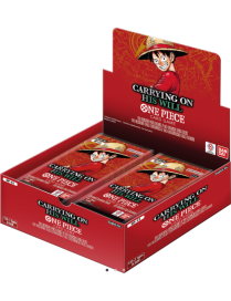 One Piece Carrying on his will OP-13 Boite de 24 Boosters EN Bandai Display OP13