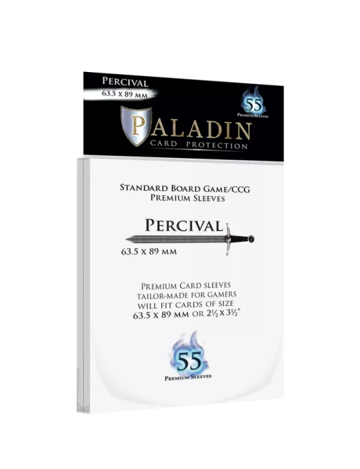 Paladin: Epic Specialist Sleeves - Percival x55 ( 63,50 x 89 mm)