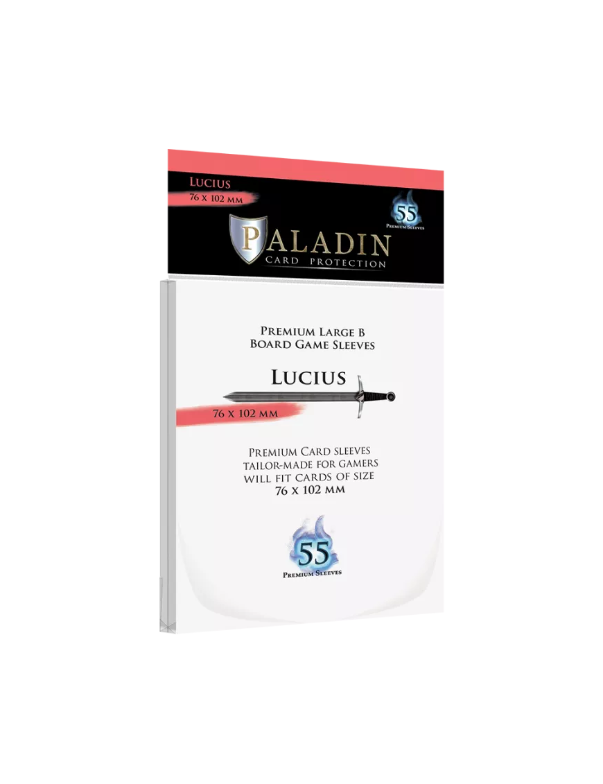 Paladin: Epic Specialist Sleeves - Lucius x55 (76x102 mm)