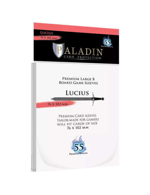 Paladin: Epic Specialist Sleeves - Lucius x55 (76x102 mm)
