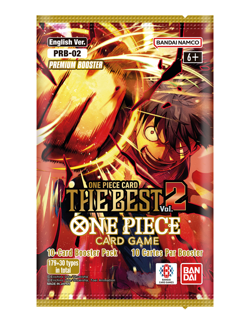 One Piece The Best Vol.2 PRB-02 Booster Anglais Bandai (Boite x 20) PRB02 EN