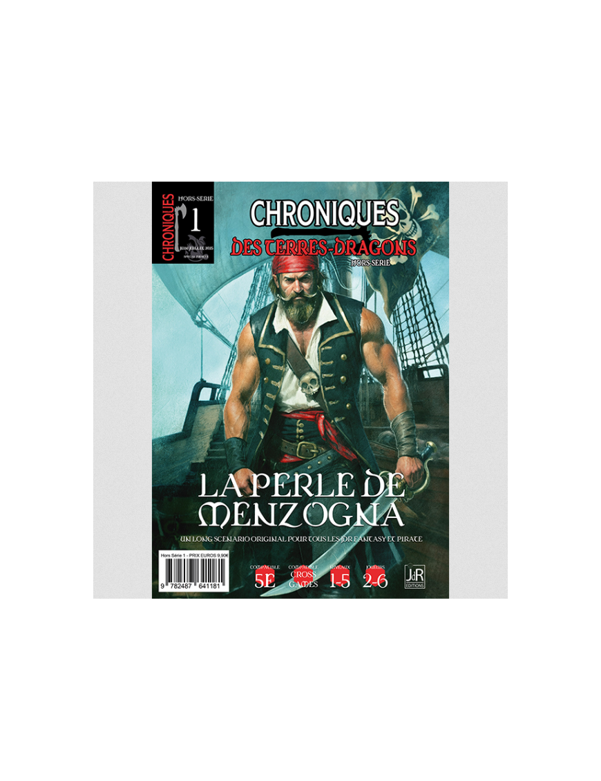Chroniques des Terres Dragons Hors Série 1 - La Perle de Menzogna  FR JDR Editions