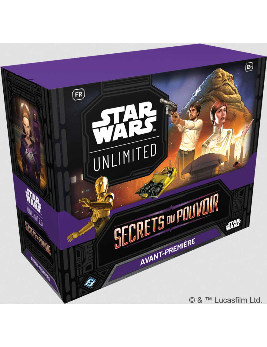Star Wars Unlimited Secrets du Pouvoir Pack Avant premiere FR FFG