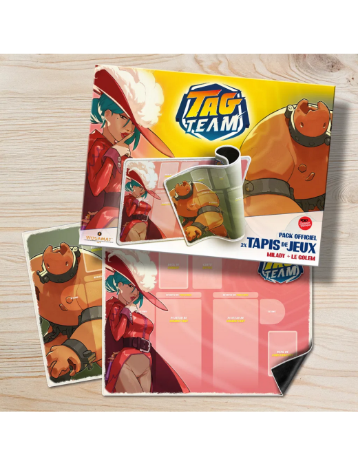 Tag Team Tapis Milady et le Golem !FR Scorpion Masqué