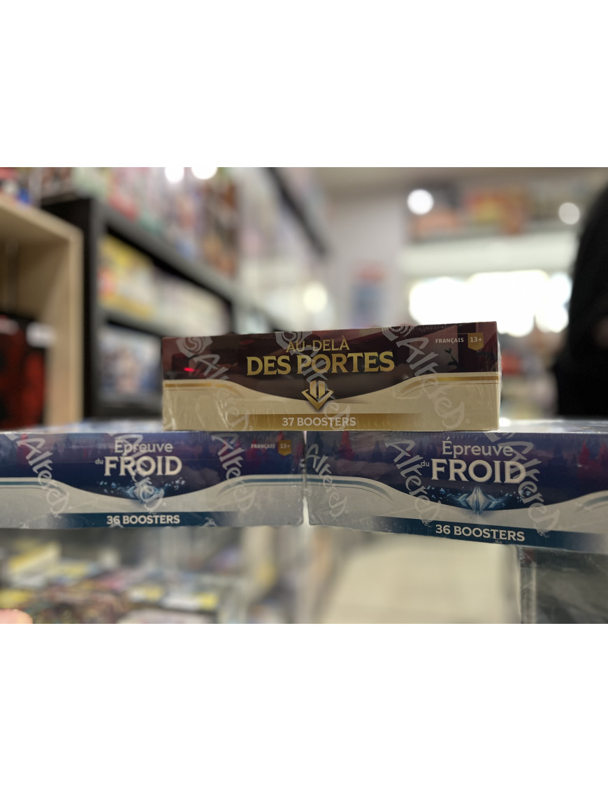 Lot de 3 boites de boosters Altered scéllé Equinox en Francais