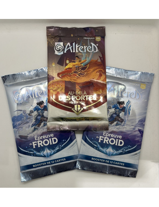 Lot de 3 boosters Altered scéllé Equinox en Francais