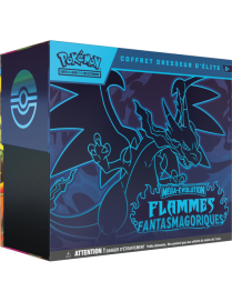 Pokemon Mega Evolution flammes Fantasmagoriques Coffret Dresseur d'Elite ME02 FR ETB