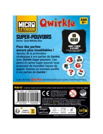 Qwirkle Extension Super-pouvoir Fr iello