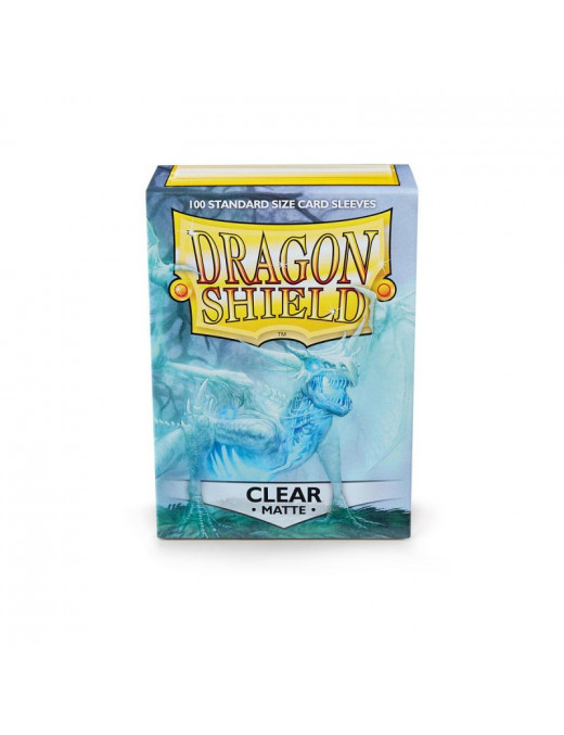Dragon Shield Clear Classique *100 91x66mm Deck Protector Protege Carte taille magic standard