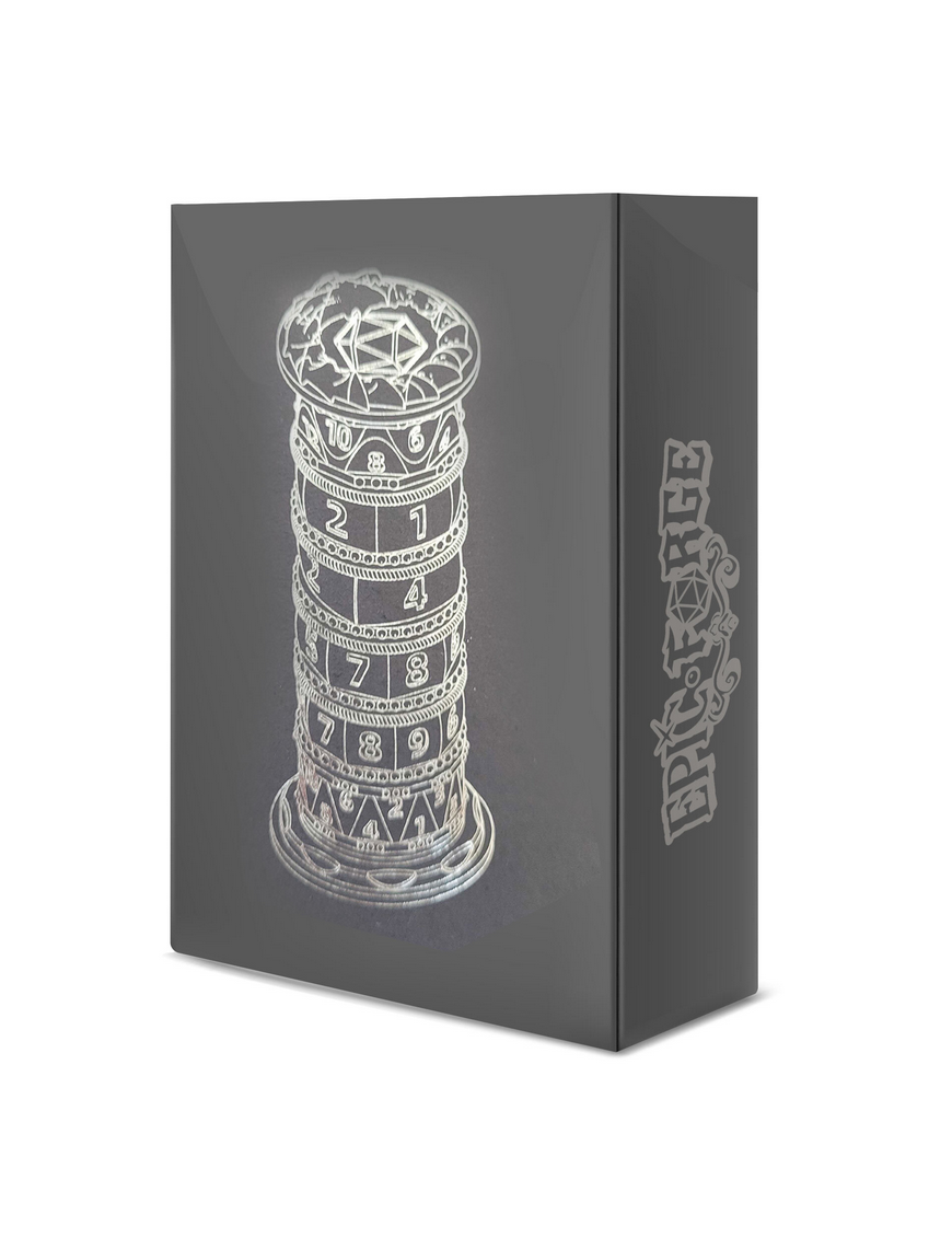 Tour à dés Spinner en métal - Vieil Or Epic Forge