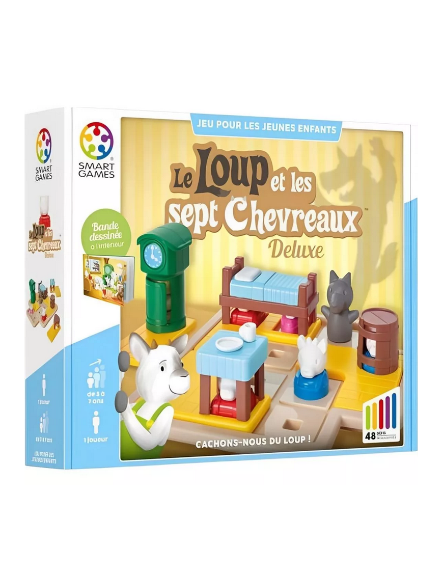 Le loup et les sept chevreaux Deluxe FR Smart Games 7