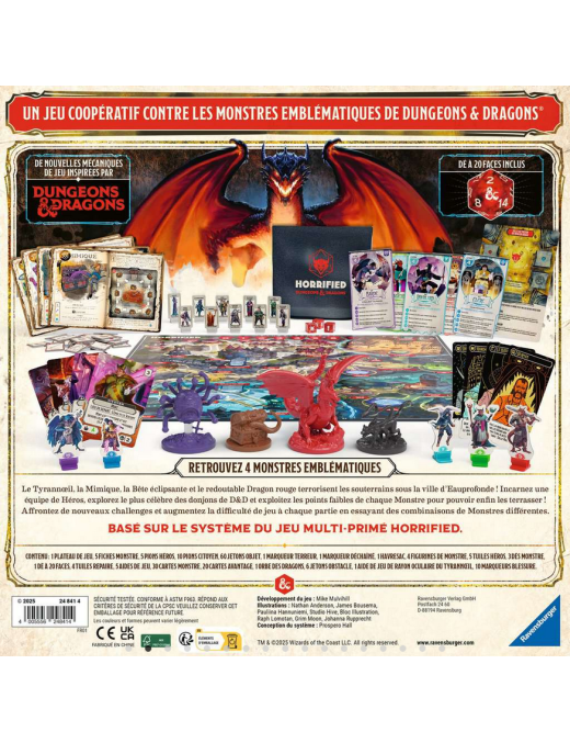Horrified Dungeons & Dragons FR Ravensburger