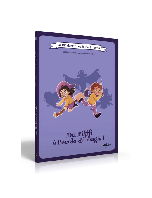 BD Du Rififi a l'ecole de magie Petit Heros FR Makaka Editions