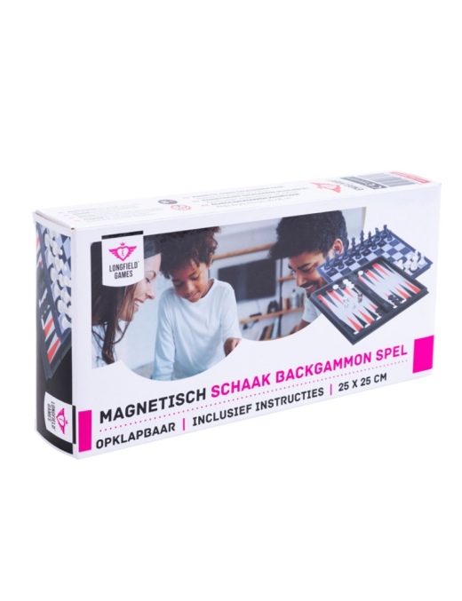 Echecs Backgammon magnetique 25 cm FR Wilson