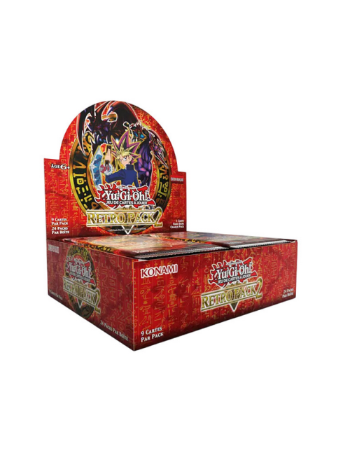 YuGiOh Boite de 24 Boosters Retro Pack 2 de réimpression 2025 Display Scéllé FR