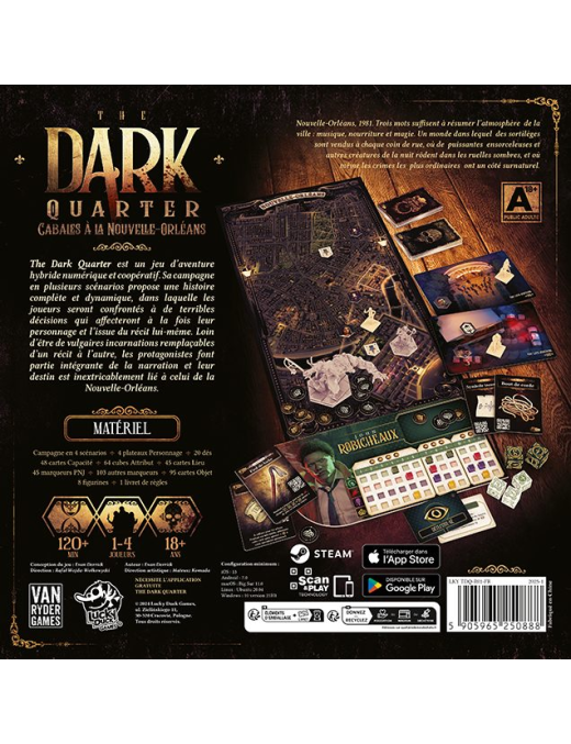 The Dark Quarter Fr Lucky duck games