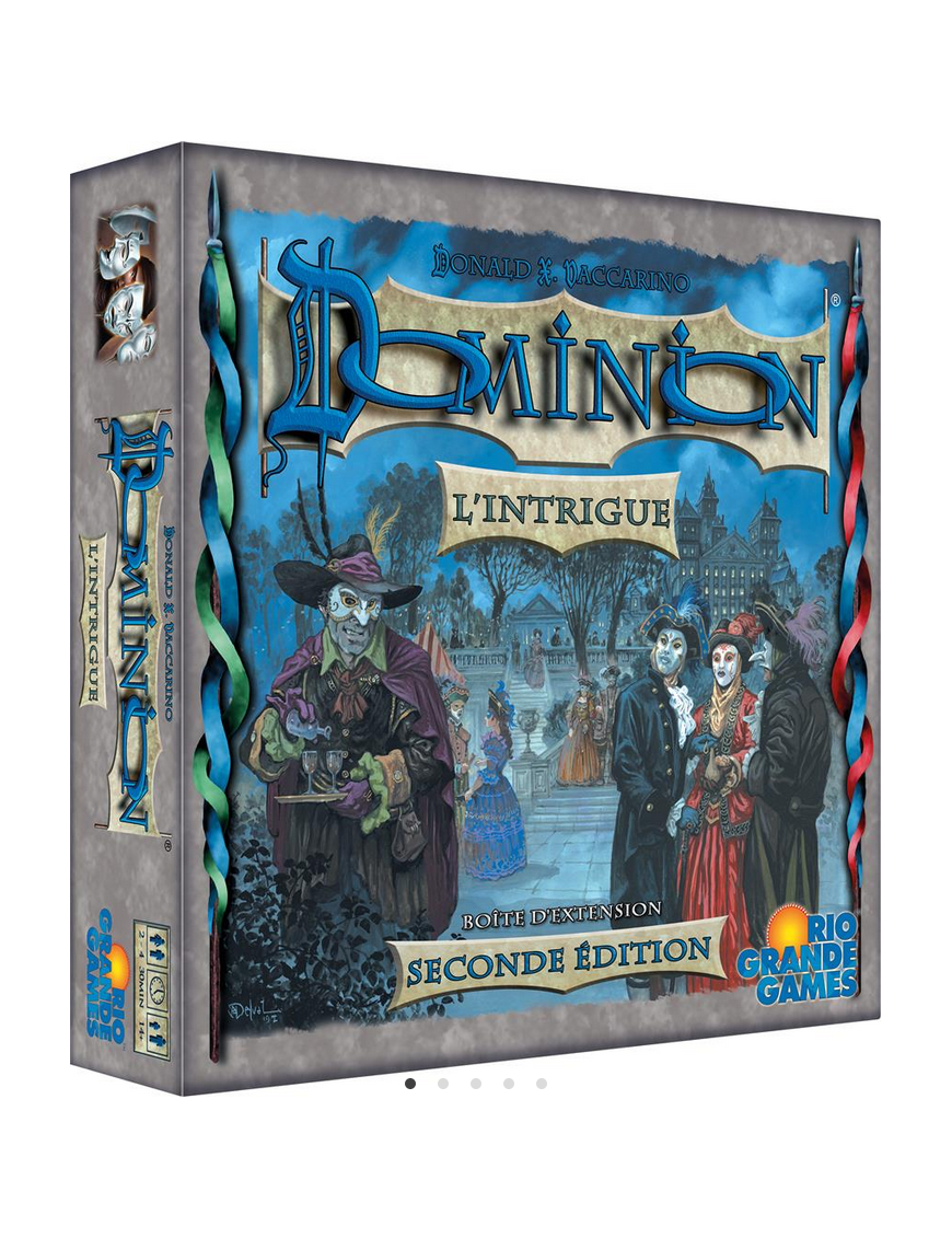 Dominion Seconde Edition Extension L'intrigue FR Rio Grande Games