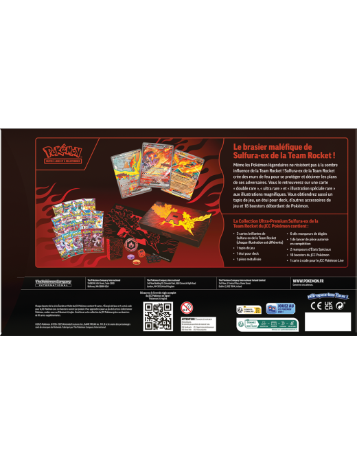 Pokemon Coffret Ultra PremiumTeam Rocket FR UPC