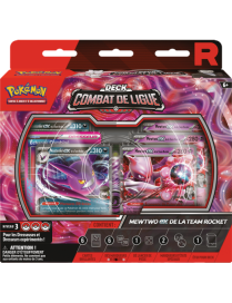 Pokemon Deck Combat de Ligue Mew Ex de la team rocket FR