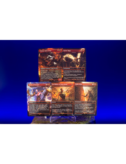 Magic Secret Lair X God of War Part 1 Greek The Playstation Superdrop Anglais