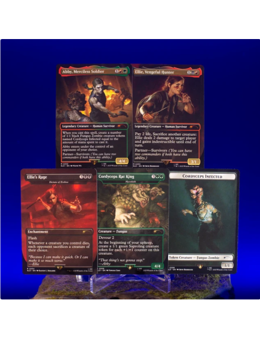 Magic Secret Lair X The Last of Us Part 2 The Playstation Superdrop Anglais