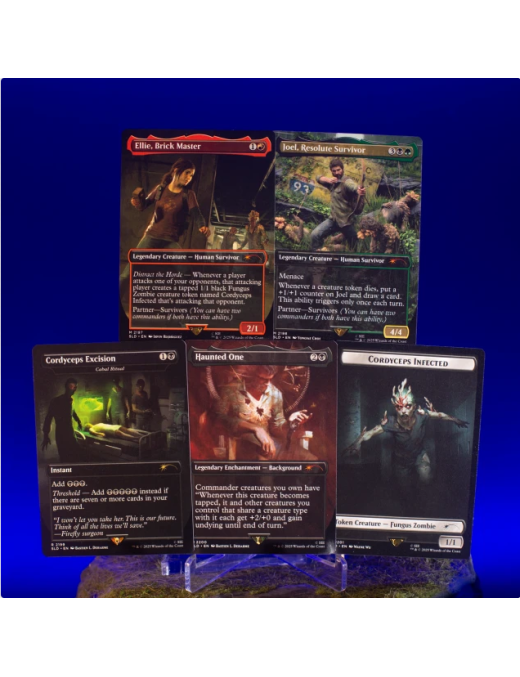 Magic Secret Lair X The Last of Us Part 1 The Playstation Superdrop Anglais