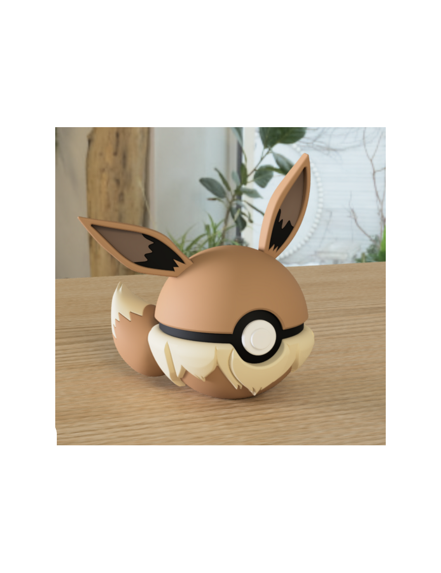 Figurine 3D Evoli Caroline