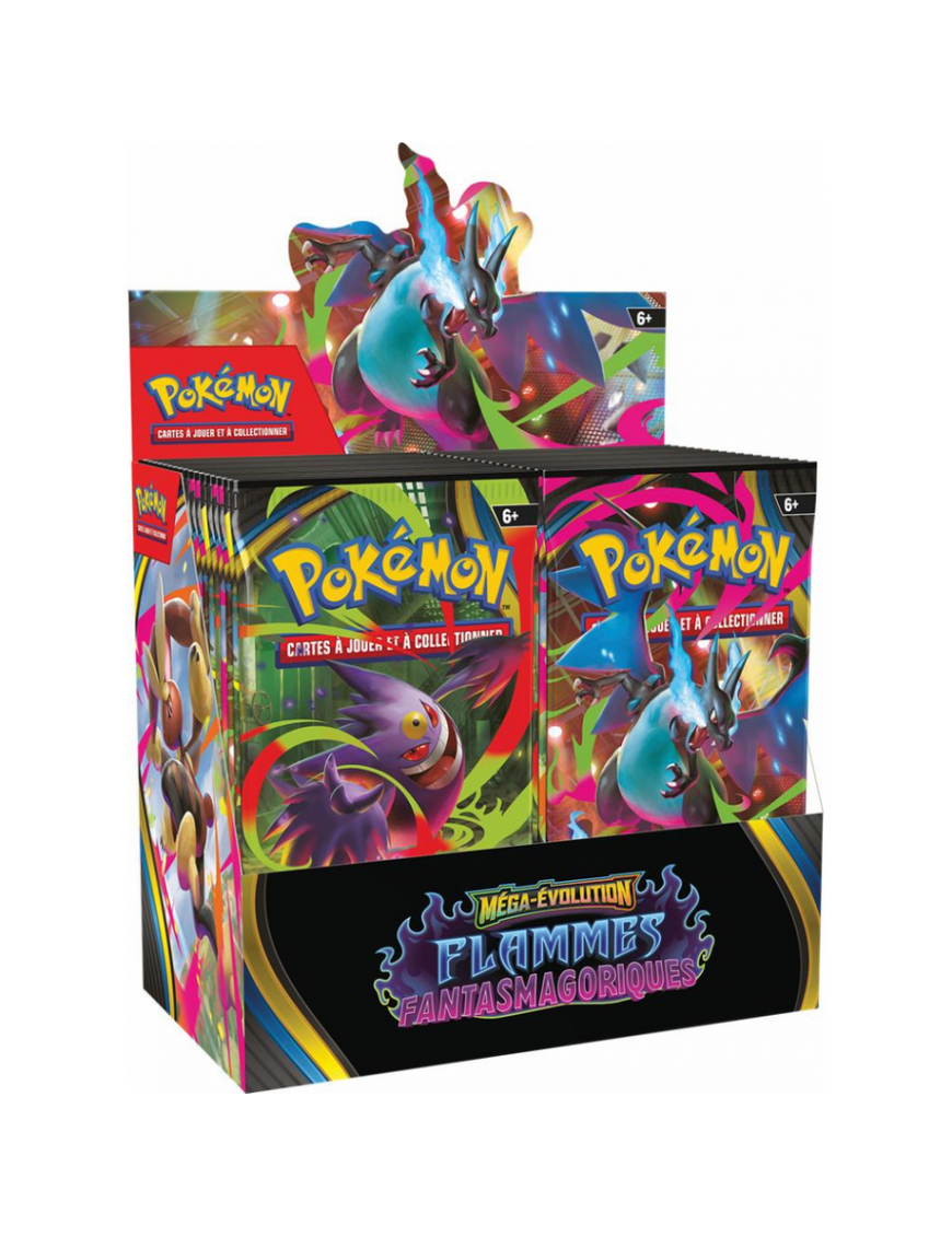 Pokemon Mega Evolution flammes Fantasmagoriques Boite de 36 Boosters Display FR