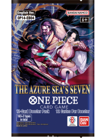 One Piece The Azure Sea's Seven OP-14 Booster Anglais Bandai OP14