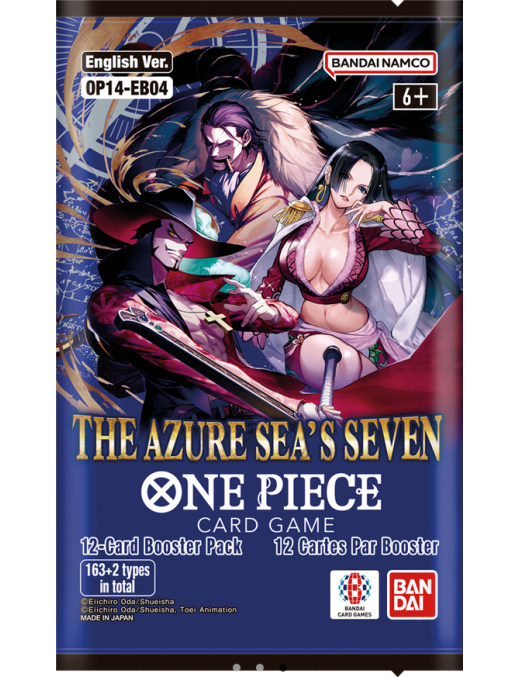 One Piece The Azure Sea's Seven OP-14 Booster Anglais Bandai OP14