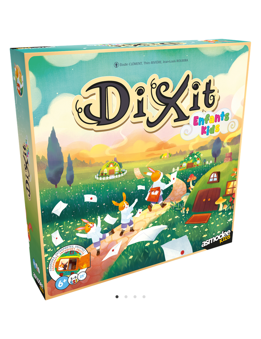 Dixit Kids FR Asmodee Kids Space Cow