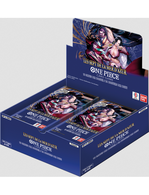 One Piece Les sept de la mer d'azur OP-14 Boite de 24 Boosters FR Bandai Display OP14