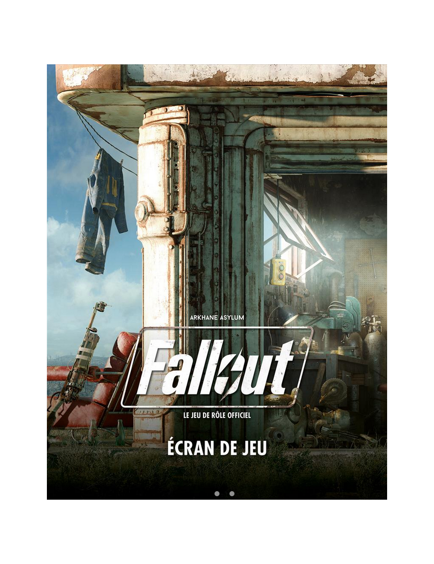 Fallout Le Jeu de rôle Écran du Meneur de Jeu FR Arkhane Asylum