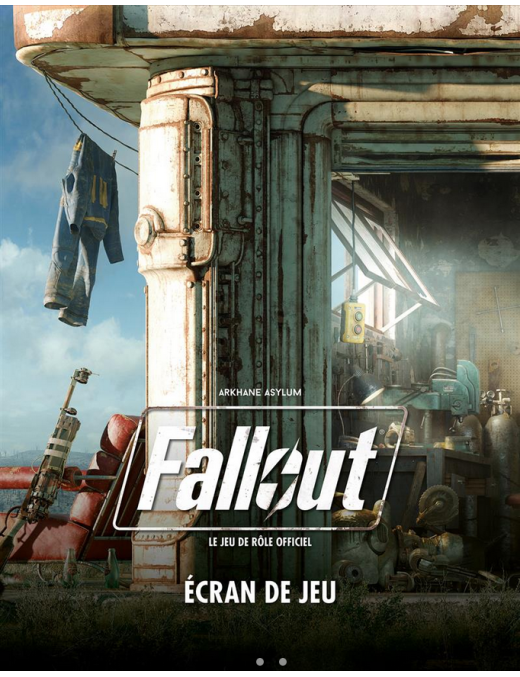Fallout Le Jeu de rôle Écran du Meneur de Jeu FR Arkhane Asylum