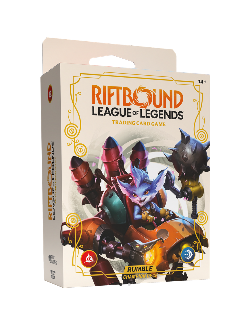 Riftbound : League of Legends TCG Set 2 Spiritforged Deck Rumble Anglais