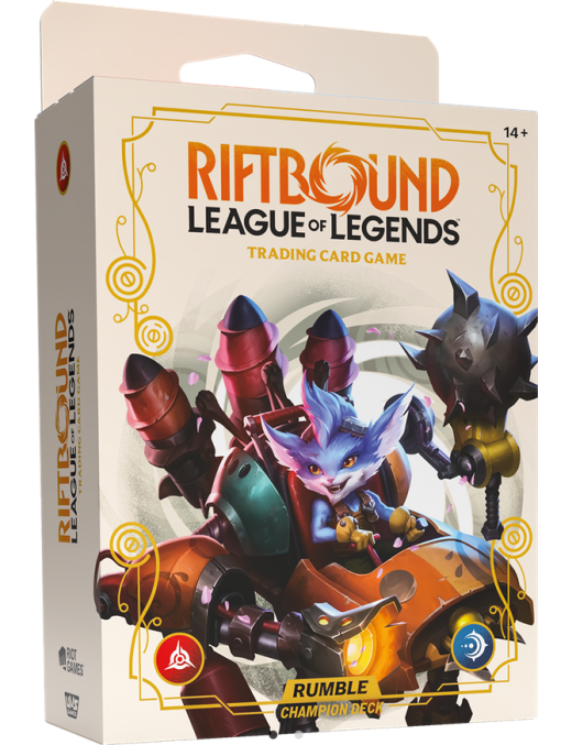 Riftbound : League of Legends TCG Set 2 Spiritforged Deck Rumble Anglais