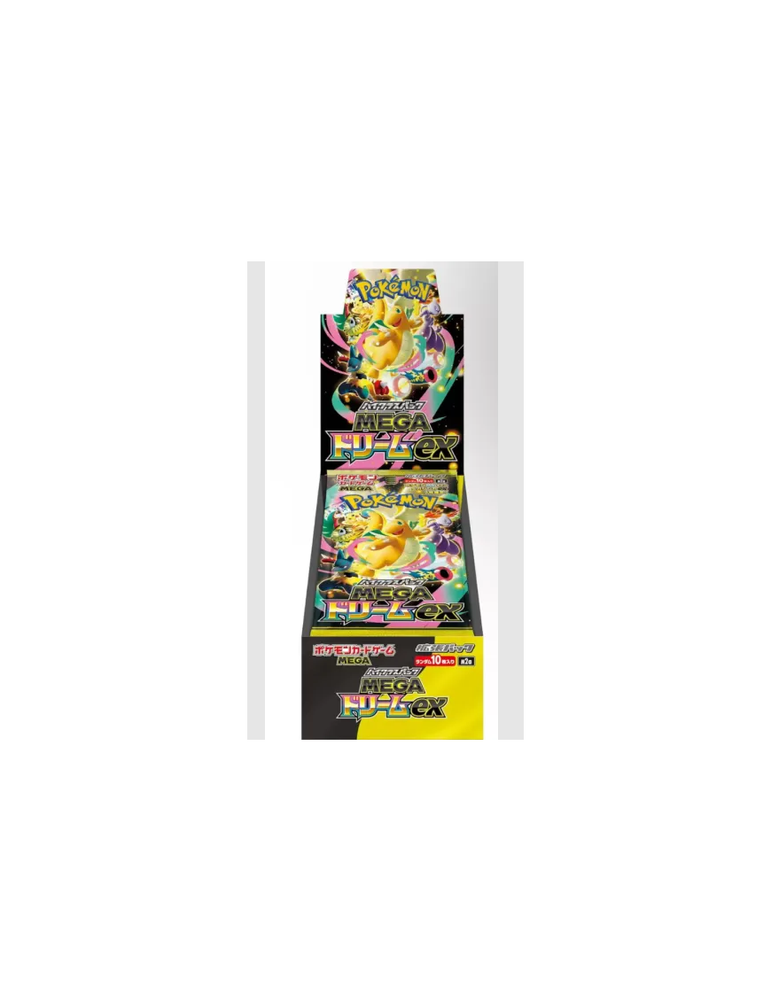 Pokemon MEGA Dream ex Boite de 10 Boosters Jap Compagny M2a