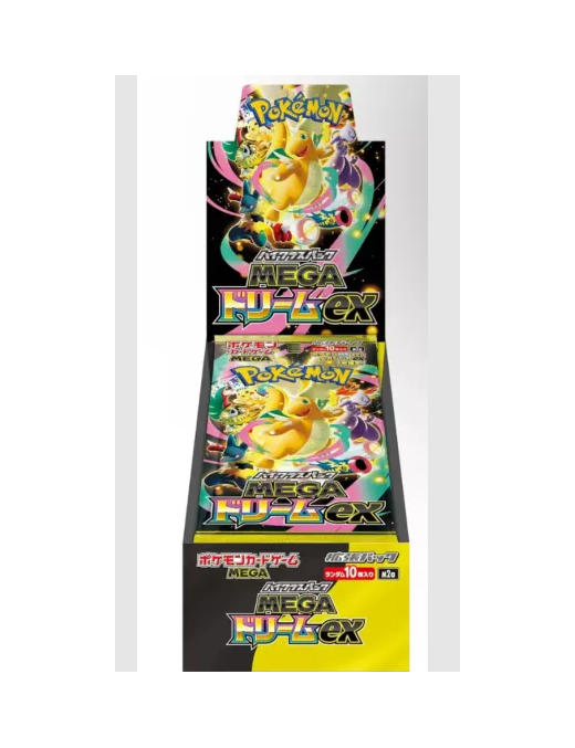 Pokemon MEGA Dream ex Boite de 10 Boosters Jap Compagny M2a