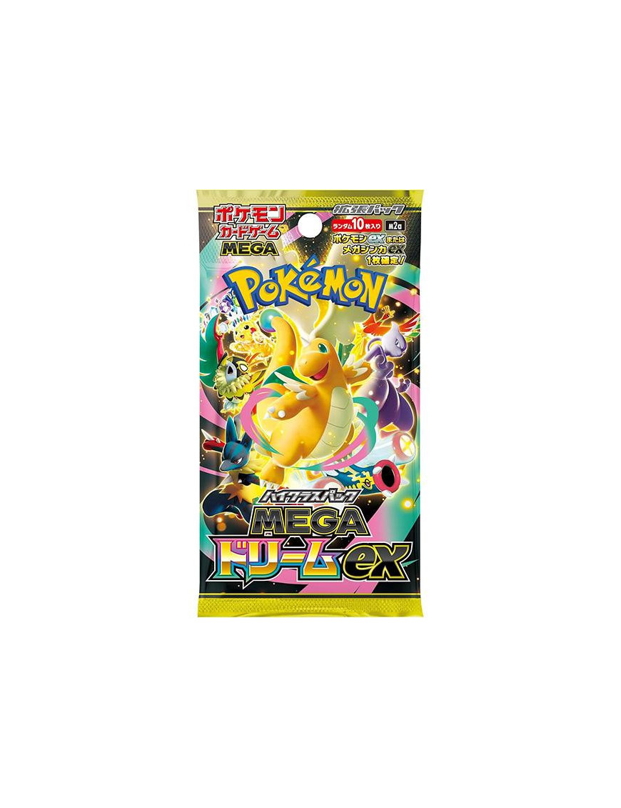 Pokemon MEGA Dream ex Booster Jap Compagny M2a