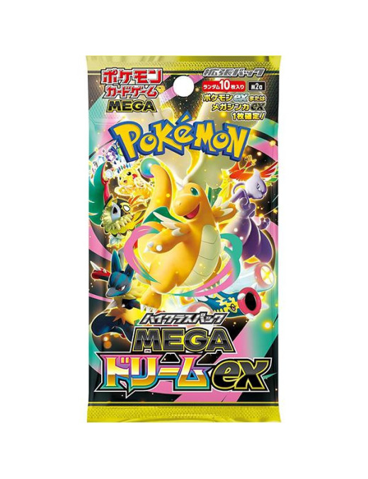 Pokemon MEGA Dream ex Booster Jap Compagny M2a
