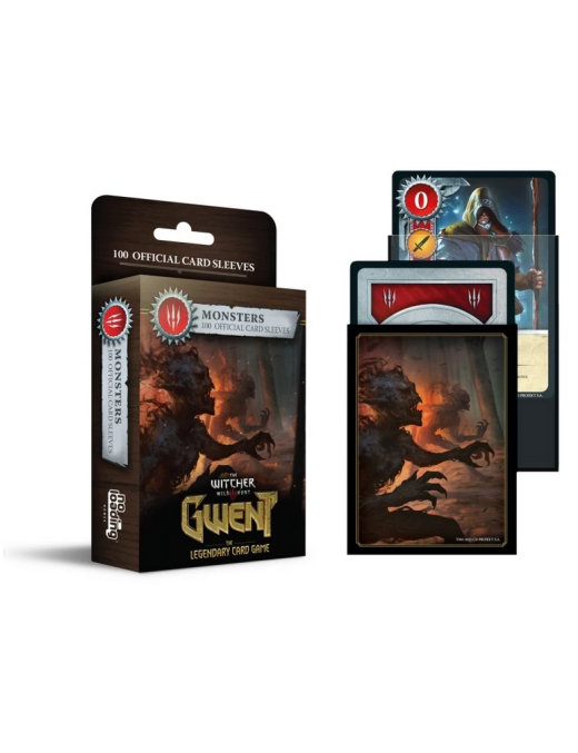 Gwent : Protege Cartes Monstres x100 FR No Loading Games