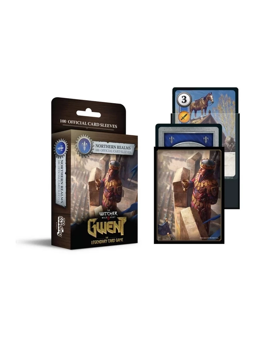 Gwent : Protege Cartes Northern Realms x100 FR No Loading Games
