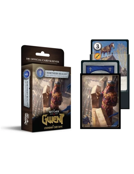 Gwent : Protege Cartes Northern Realms x100 FR No Loading Games