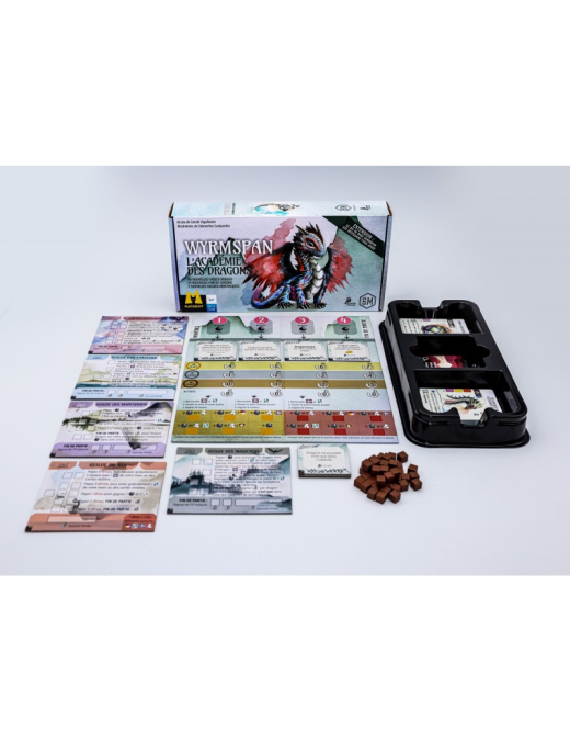 Wyrmspan extension L'Académie des Dragons FR Matagot
