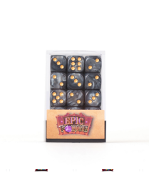 Set de 36 D6 Noir Epic Forge