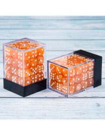 Set de 36 D6 Orange Nacré Epic Forge
